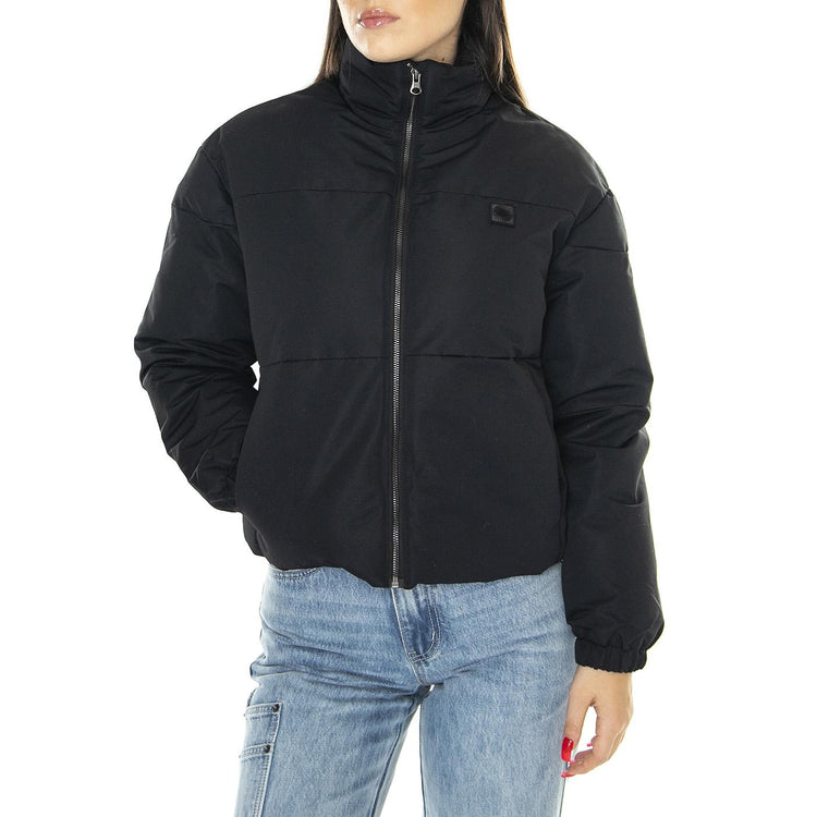 Black Trash Gemma Jacket - Giacca Donna Nera WJK00067  THINKING 