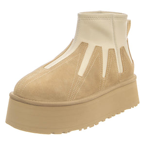 W Classic Mini Dipper Sunwave Mustard Seed - Stivaletti Donna Beige 1167591-MDSD  UGG 