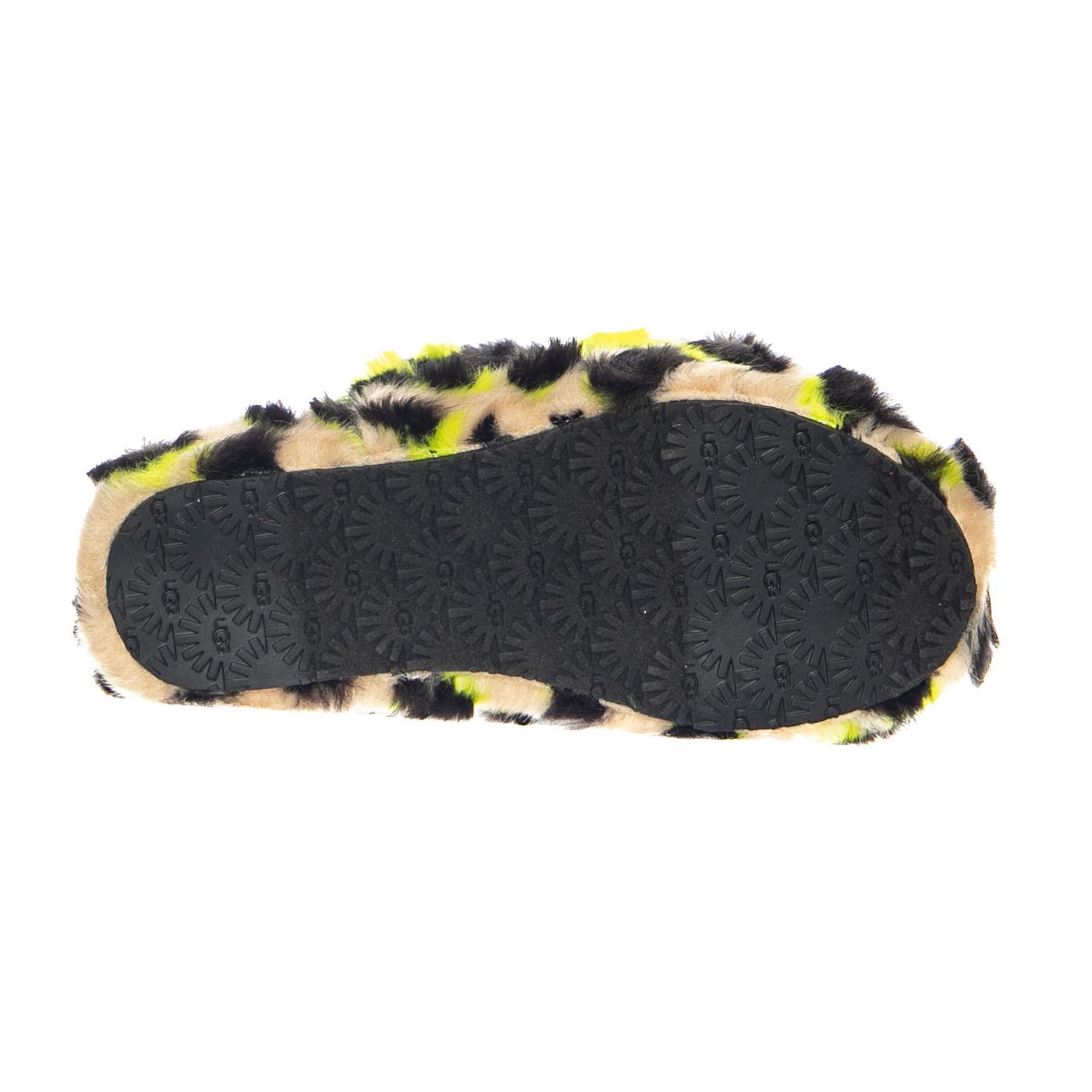 Fluff Yeah Animalia Key Lime K - Sandaletti Bambini Multicolore UGKFLYAKLM1124939K . UGG 