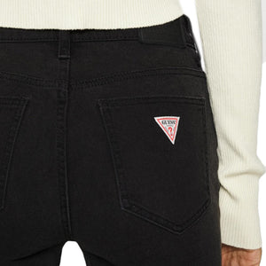 Go Kit Bootcut Pant Go Hyde Black Wash - Pantaloni Denim Jeans Donna Neri W3GG11D4UO0-F9UF  GUESS ORIGINALS 