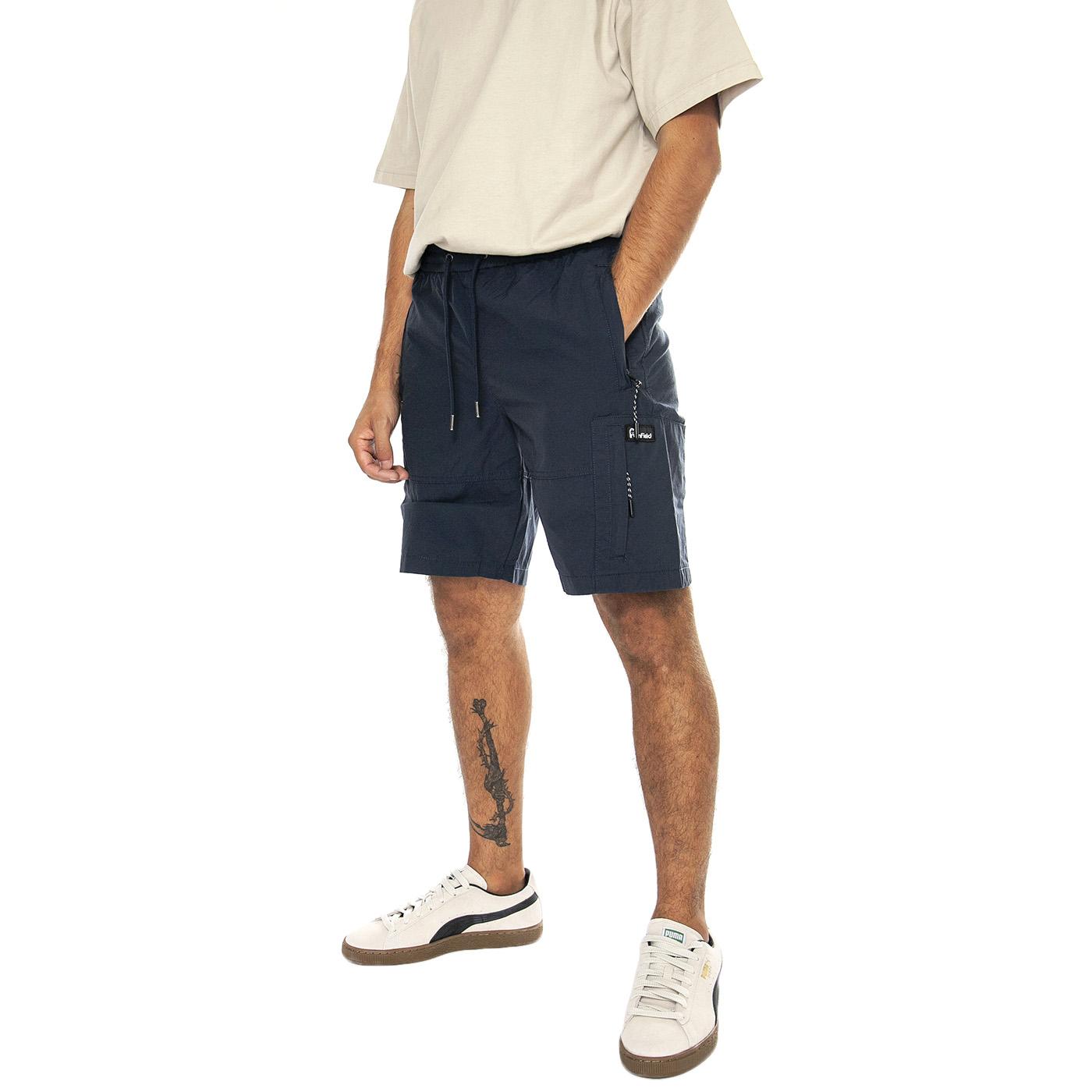 Mattawa Cargo Shorts Navy Blazer - Bermuda Cargo Uomo Blu PFD0381-203  PENFIELD 
