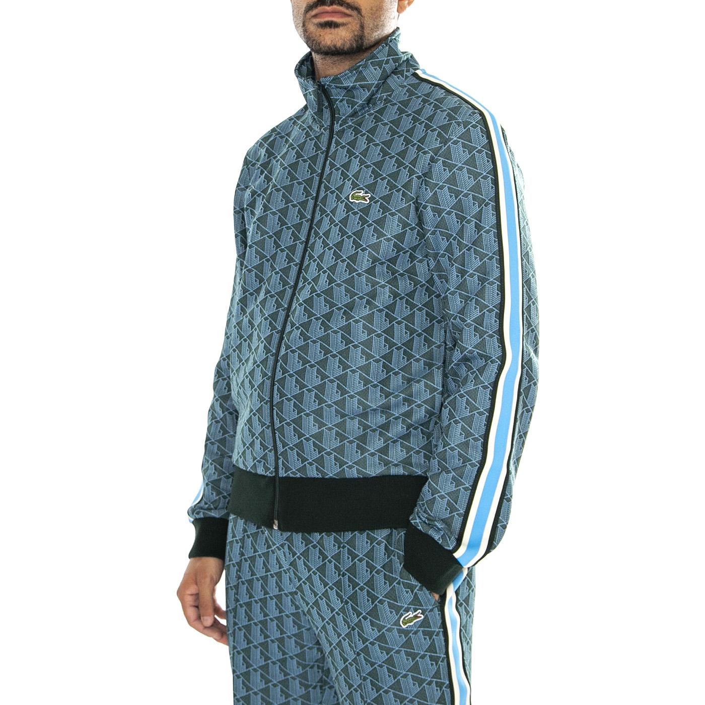 Sweatshirt SH1368-IB4 Multicolor - Felpa con Zip Uomo Multicolore SH1368-IB4  LACOSTE 