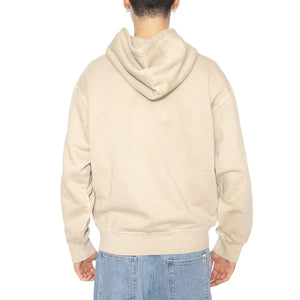 Hooded Nelson Jacket Fleur De Sel -  Felpa con Cappuccio e Zip Uomo Beige I033064.2LPGD  CARHARTT WIP 
