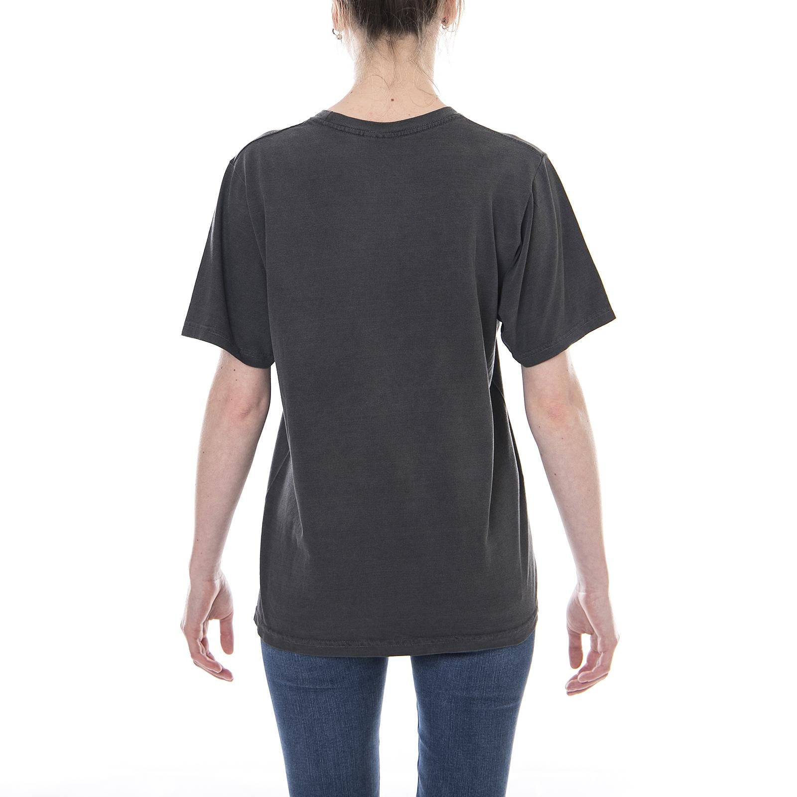 OLD STOCK PIG. DYED TEE BLACK 2902950-BLACK  STUSSY 