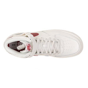 NIKE AIR FORCE 1 MID 07 SAIL/UNIVERSITY RED 93392_4  NIKE 