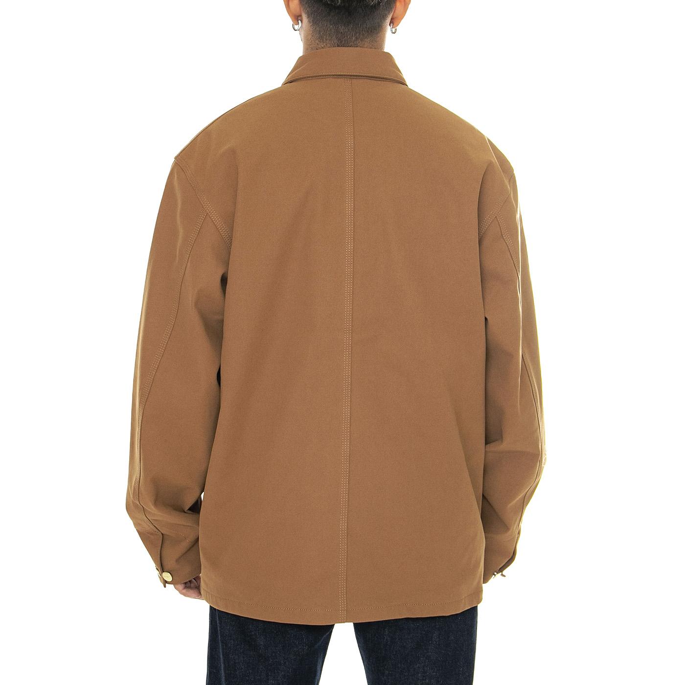 Suede Michigan Coat Hamilton Brown - Giacca Uomo Marrone I033717.HZXX  CARHARTT WIP 