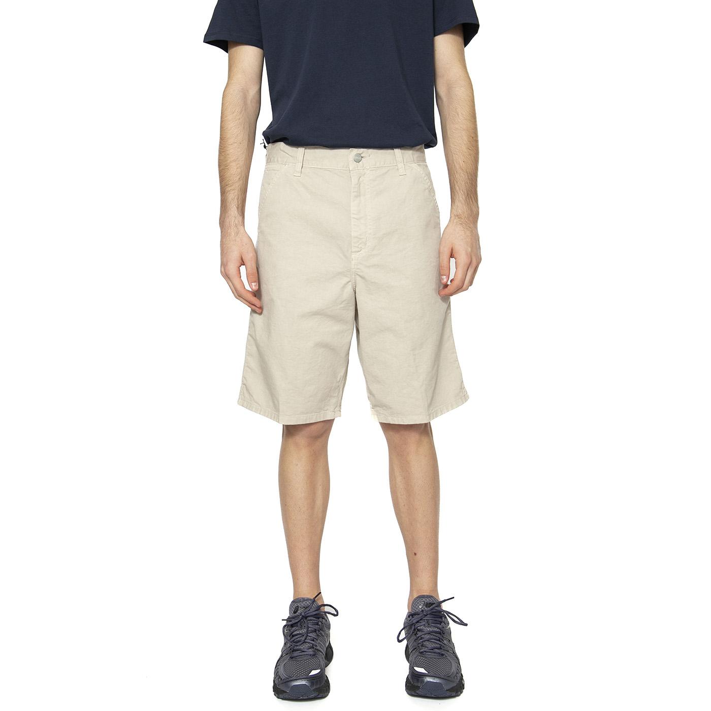 Single Knee Short Fleur De Sel - Bermuda Uomo Beige I031504.2LPGD  CARHARTT WIP 