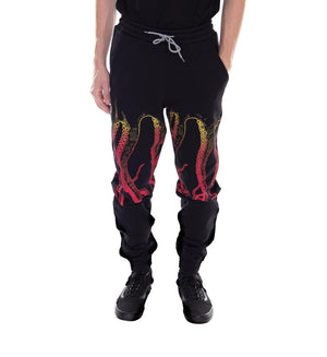  18WOSP03-ORNGEYELLO-BLACK  OCTOPUS 