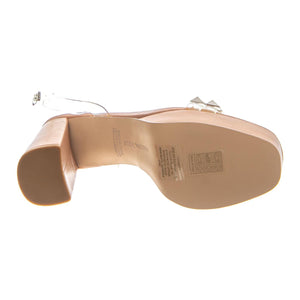 LOCKETT CLEAR NUDE - Sandali Donna Beige SMSLOCKETT-CLE . STEVE MADDEN 