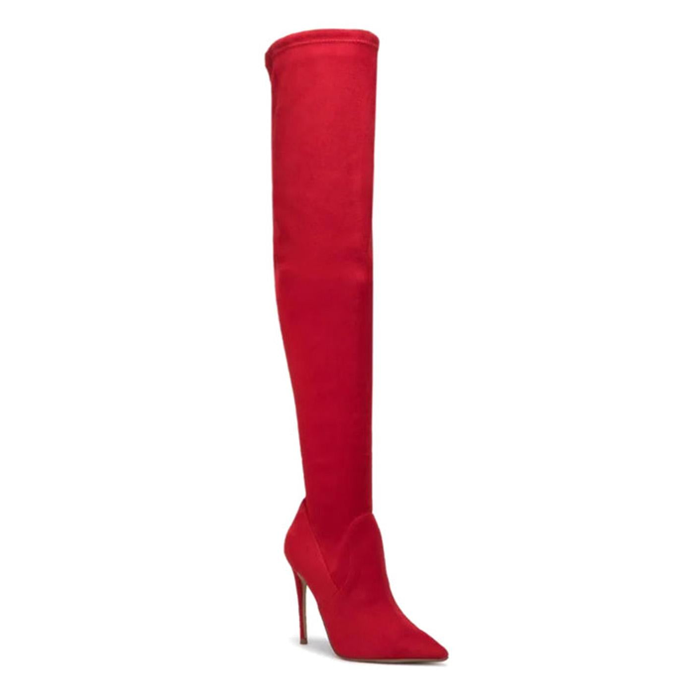 DADE RED MICROSUEDE - Stivali Alti Donna Rossi SMSDADE-RED . STEVE MADDEN 