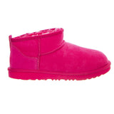 UGG Classic Ultra Mini Berry – Lila Wildlederschuhe für Babys/Mädchen