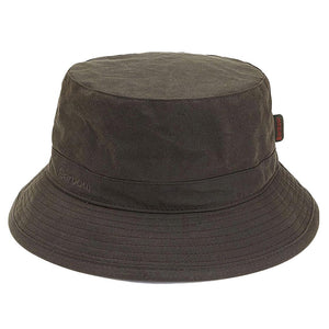 Wax Sports Hat Olive - Cappellino da Pescatore Marrone 222MMHA0001-OL71 . BARBOUR 
