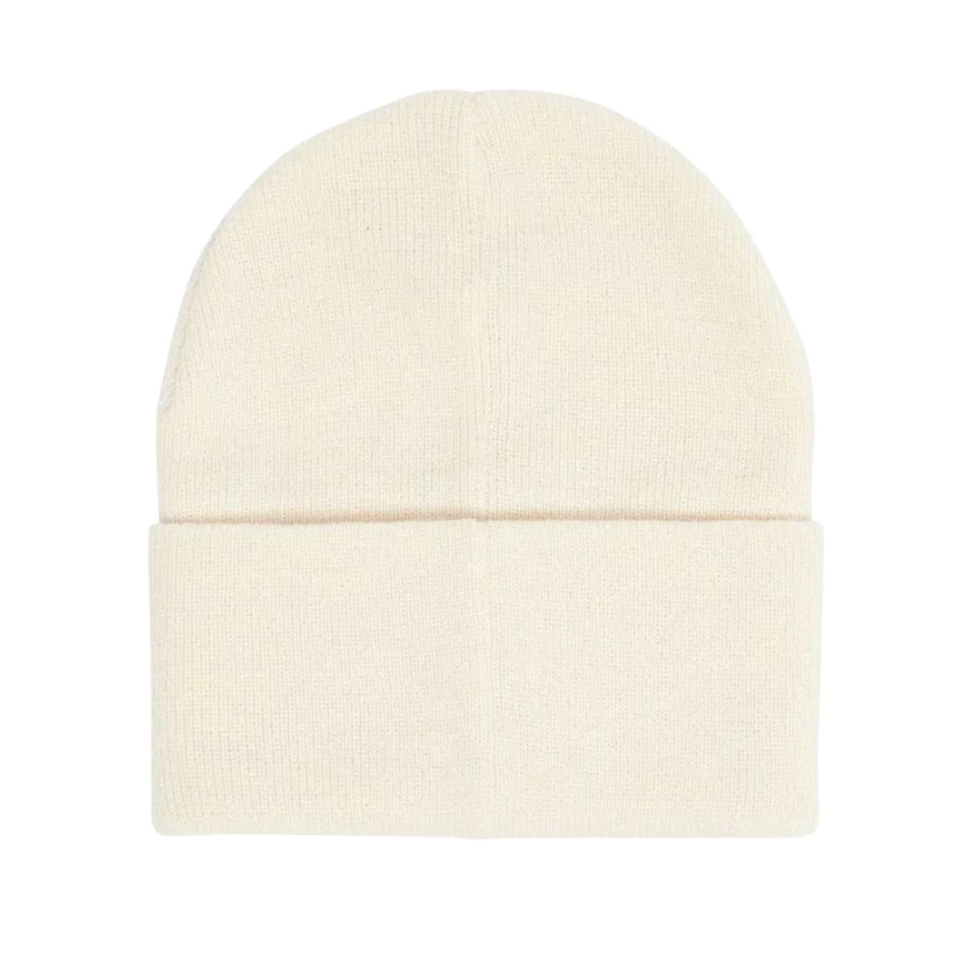 Icon Patch Cuff Beanie Unbleached - Cappellino a Cuffia Bianco 100030198-UBL  OBEY 