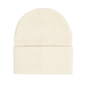 Icon Patch Cuff Beanie Unbleached - Cappellino a Cuffia Bianco 100030198-UBL  OBEY 