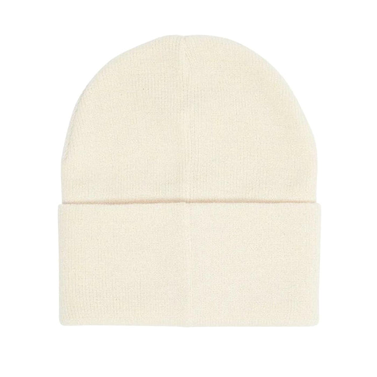 Icon Patch Cuff Beanie Unbleached - Cappellino a Cuffia Bianco 100030198-UBL  OBEY 