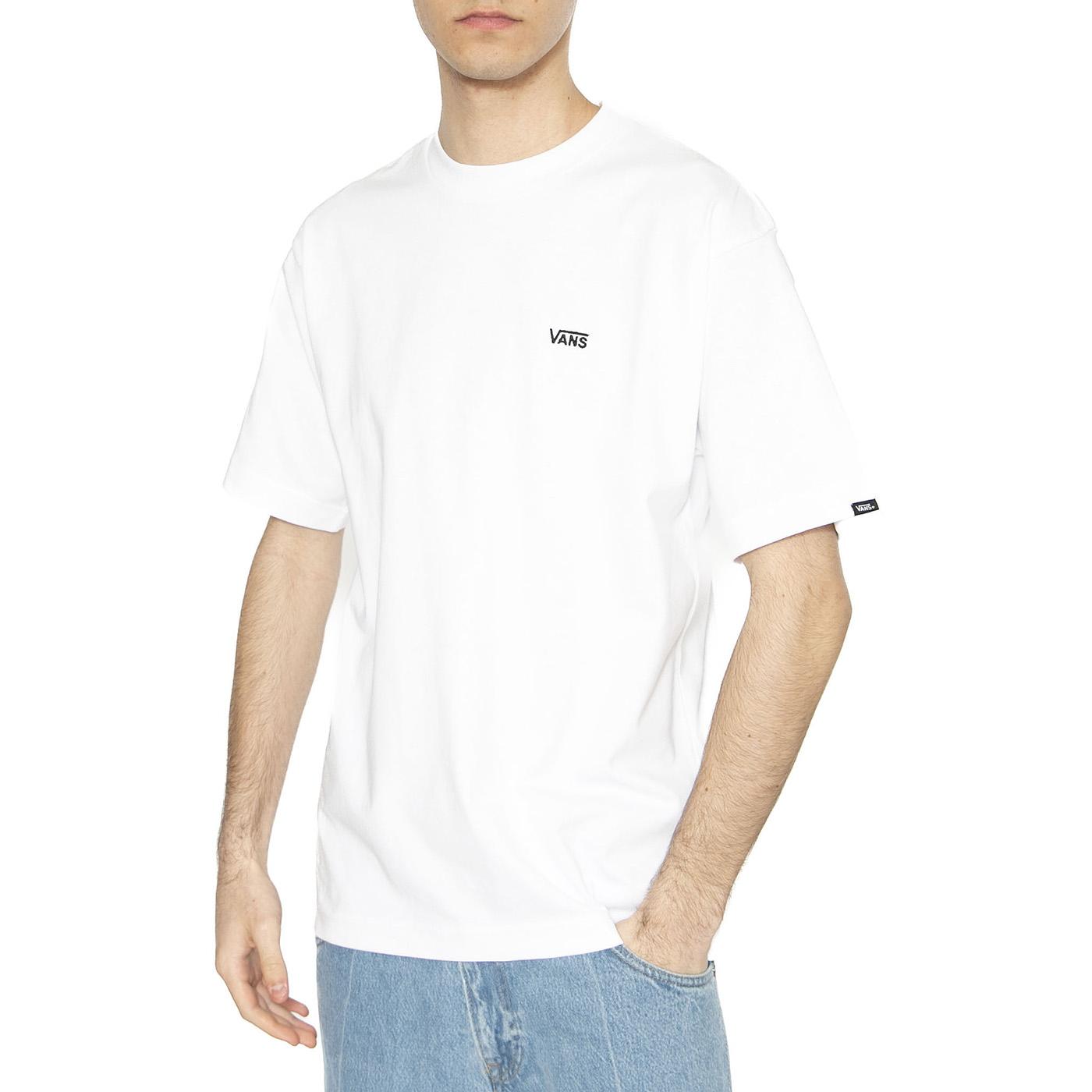 Left Chest II Loose SS White - Maglietta Girocollo Uomo Bianca VN000P1PWHT1  VANS 