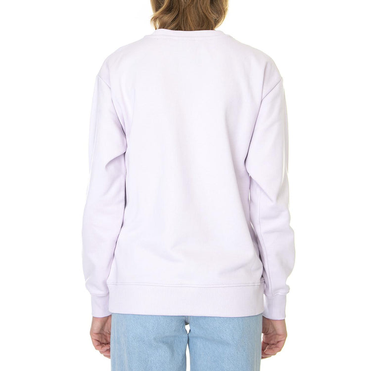 Wm Flying V Bff FT Crew Lavender Fog - Felpa Girocollo Uomo Rosa VN0A5AQ1YEU1  VANS 