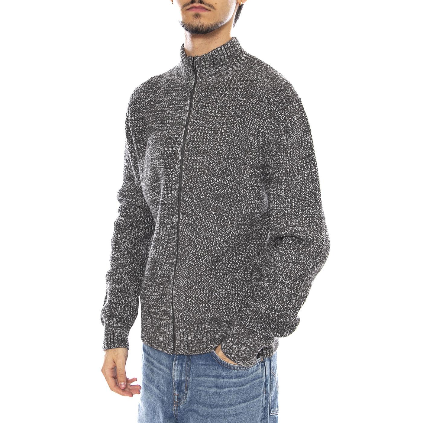 Cardigan Zip Smoke Grey - Cardigan Uomo Grigio 112370540  LEE 