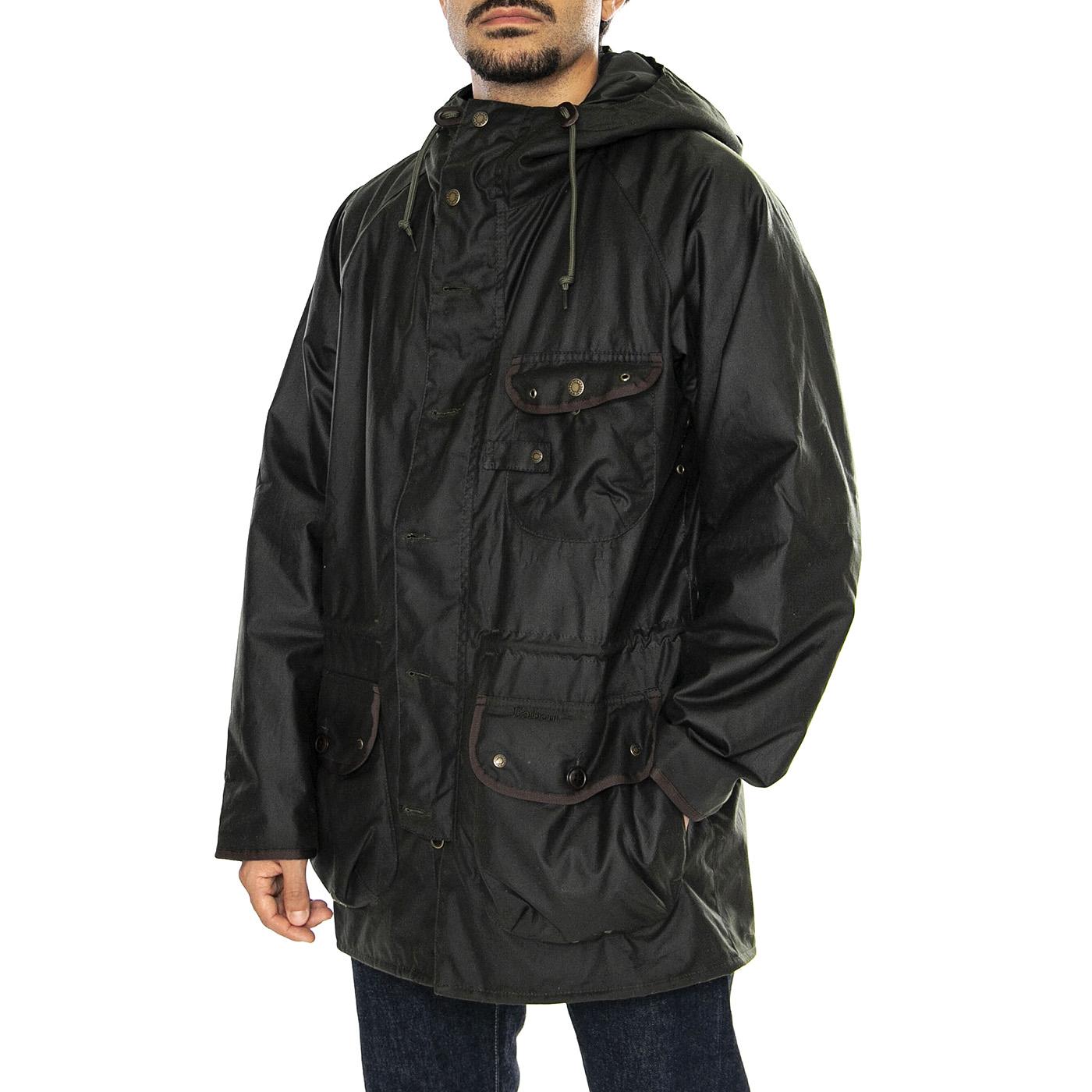 Field Wax Parka Fern - Giacca Uomo Verde MWX2349-OL52  BARBOUR 