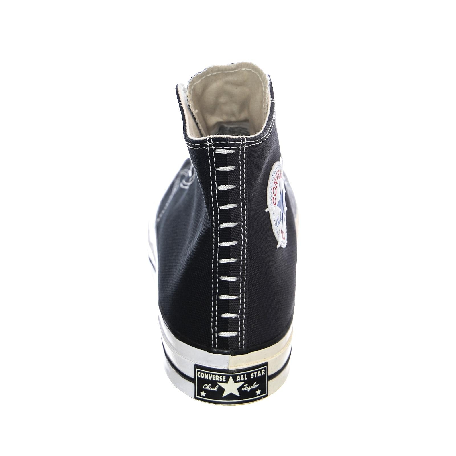 Chuck 70 Reconstructed Canvas Hi Sneakers - Black - Scarpe Profilo Alto Uomo Nere 164555C . CONVERSE 