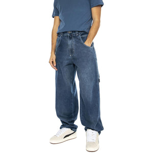 R-Bianco Alonato ST W Dark Blue - Pantaloni Denim Jeans Uomo Blu LF6147  BLUESKIN 