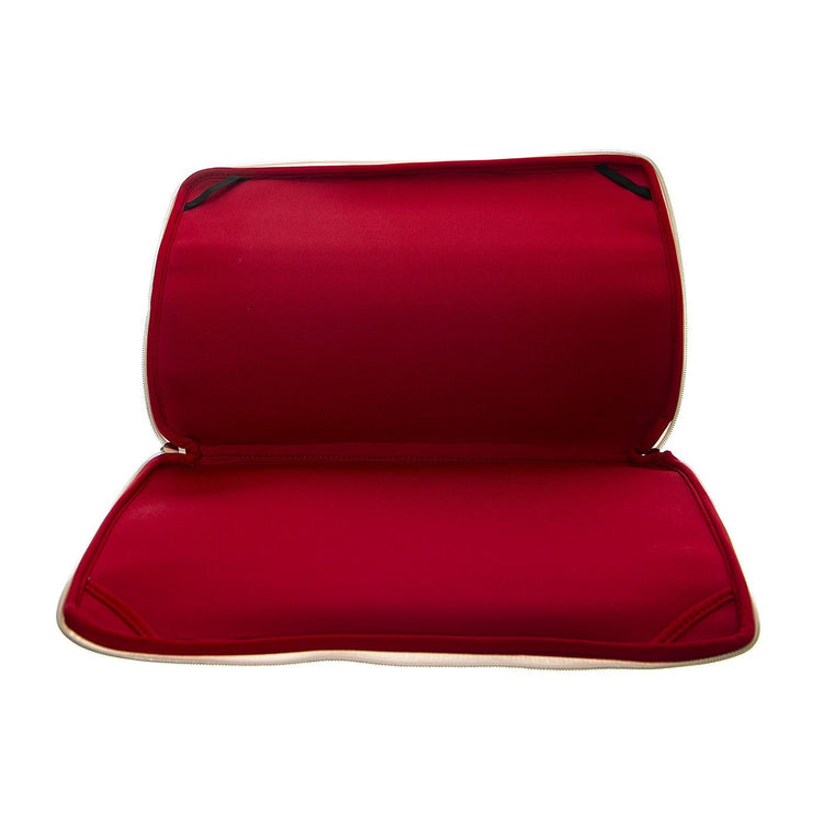 Boarding Skin Offwhite / Red 15.4 Cover - Cover Porta Ipad Bianco / Multi NEO 048 01 154  WALK ON WATER 
