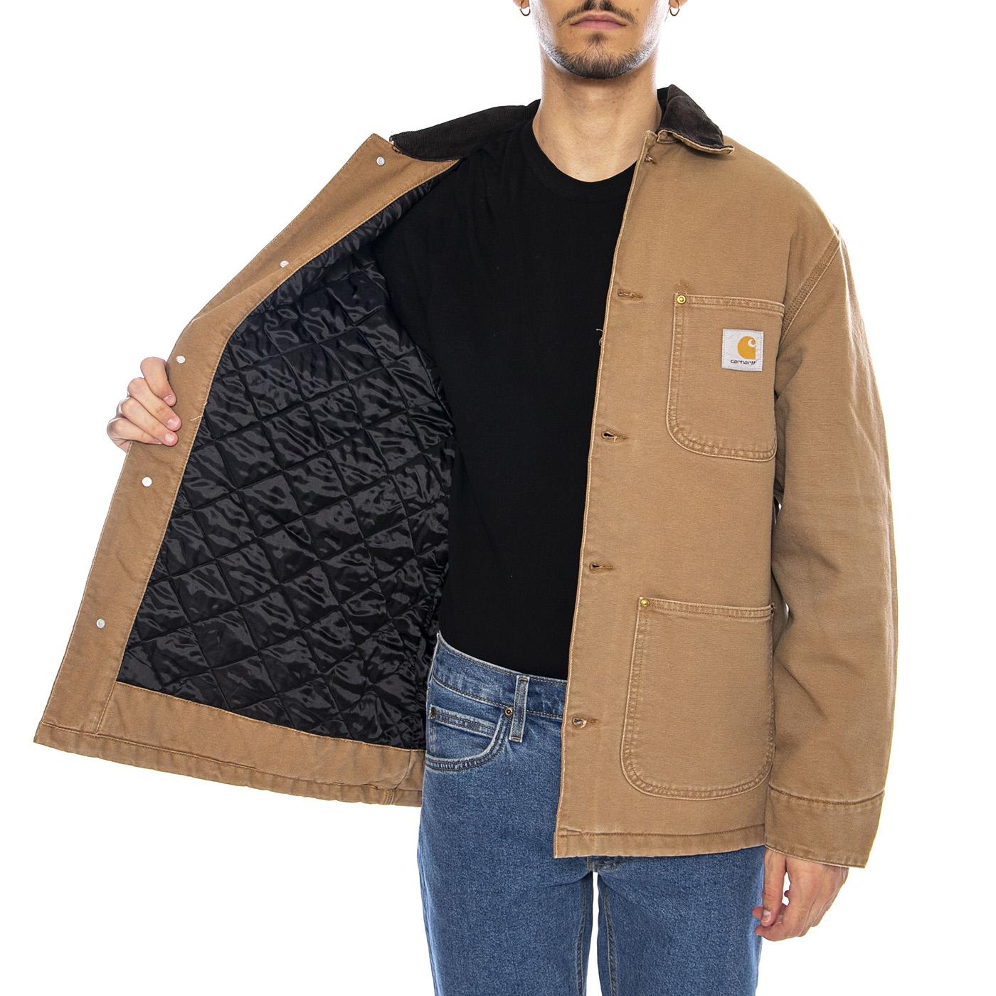 OG Chore Coat Hamilton Brown / Tobacco - Giacca Mrrone I035613.00S4O . CARHARTT WIP 