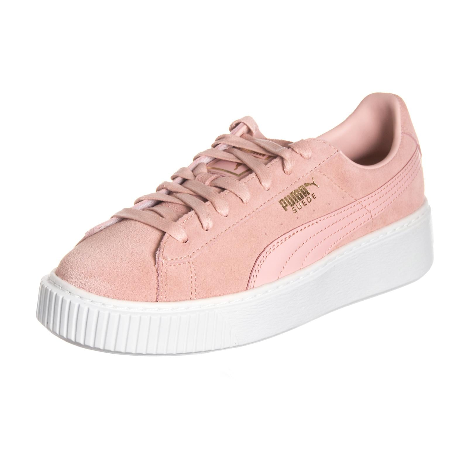 SUEDE PLATFORM CORE Coral Cloud-Whisper White 363559-005  PUMA 
