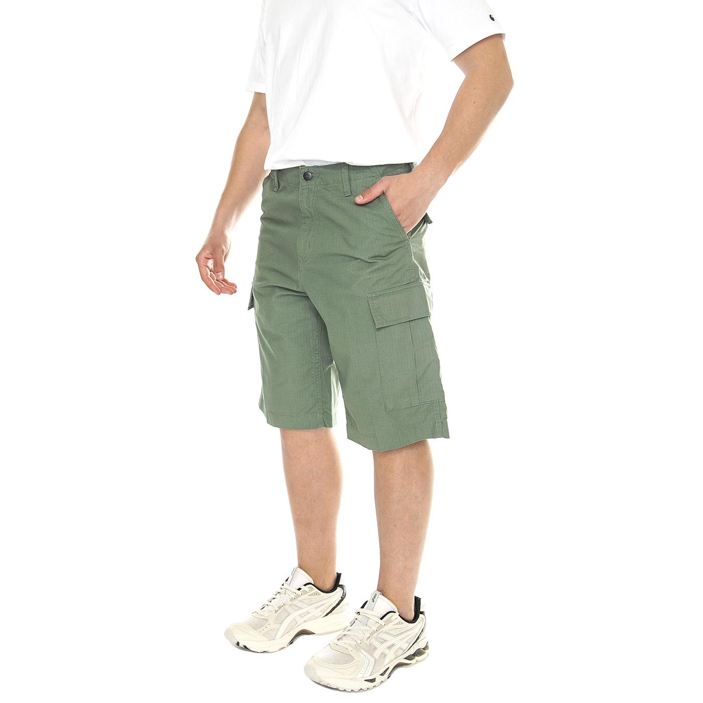 Regular Cargo Short Park /rinsed - Bermuda Uomo Verdi I028246.1YF02  CARHARTT WIP 