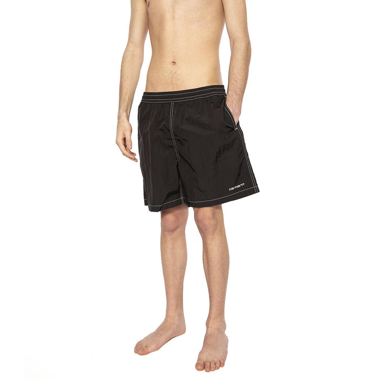 Canby Swim Trunks Black / White - Costume da Bagno Uomo Nero I034570.0D2XX  CARHARTT WIP 
