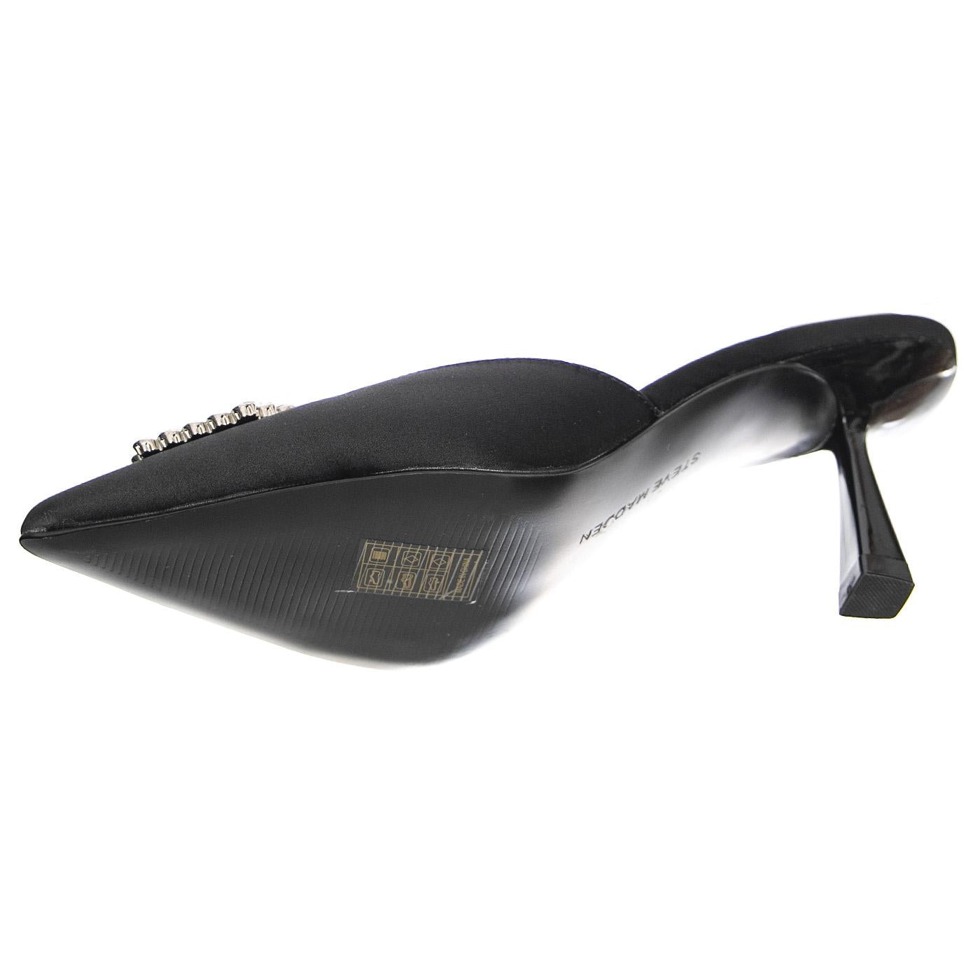 Luxe City Black Satin - Sandali Donna Neri SMSLUXE CITY-BLK  STEVE MADDEN 