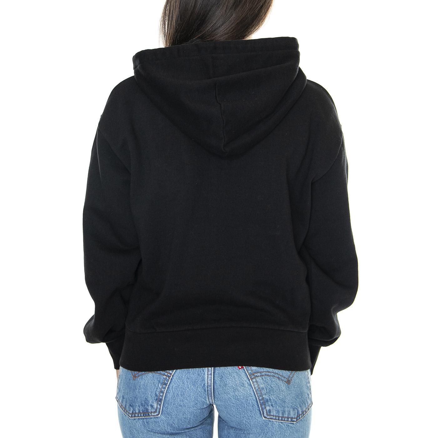 W' Hooded Casey Jacket Black / Silver - Giacca Donna Nera I032642.0M4XX . CARHARTT WIP 