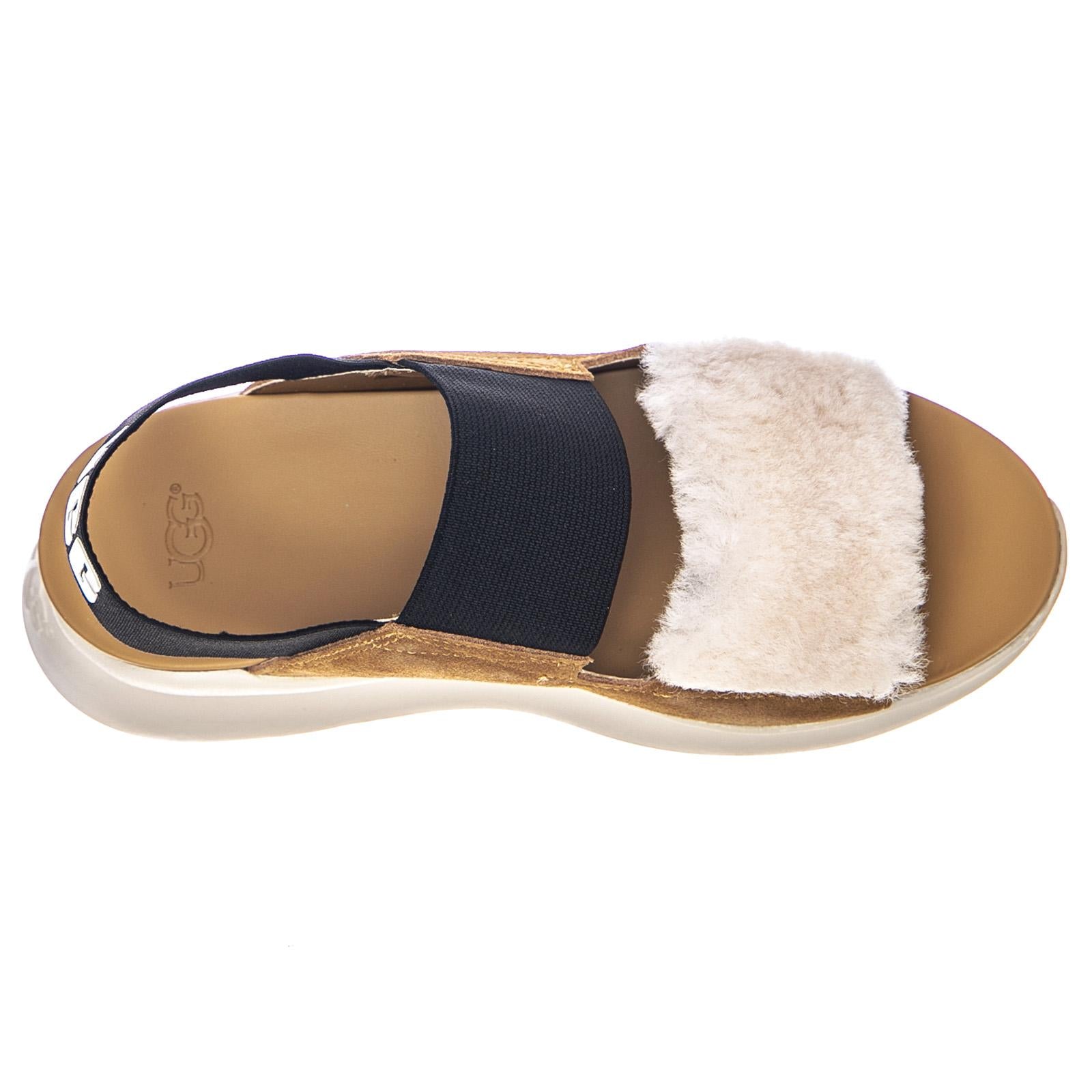 Womens Silverlake Chestnut / Natural / Multicolor Sandals UGSSILVCN1101919W  UGG 