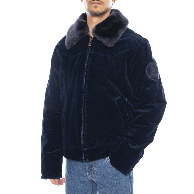 Aviator Jacket Indigo - Giacca Uomo Blu 112371769 . WRANGLER 
