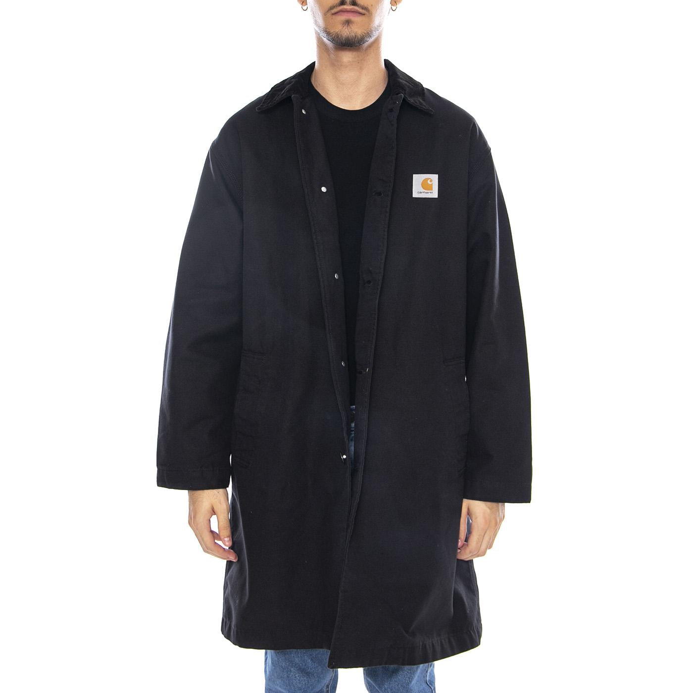 Webster Coat Black - Giacca Uomo Nera I035618.00E02  CARHARTT WIP 