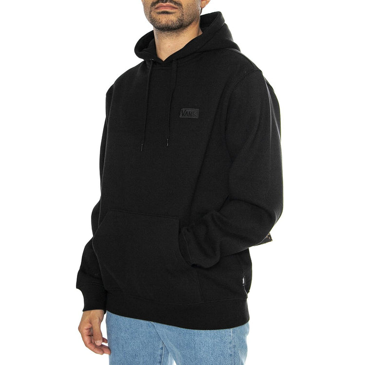 Core Basic Pullover Black - Felpa con Cappuccio Uomo Nera VN000HNUBLK1  VANS 