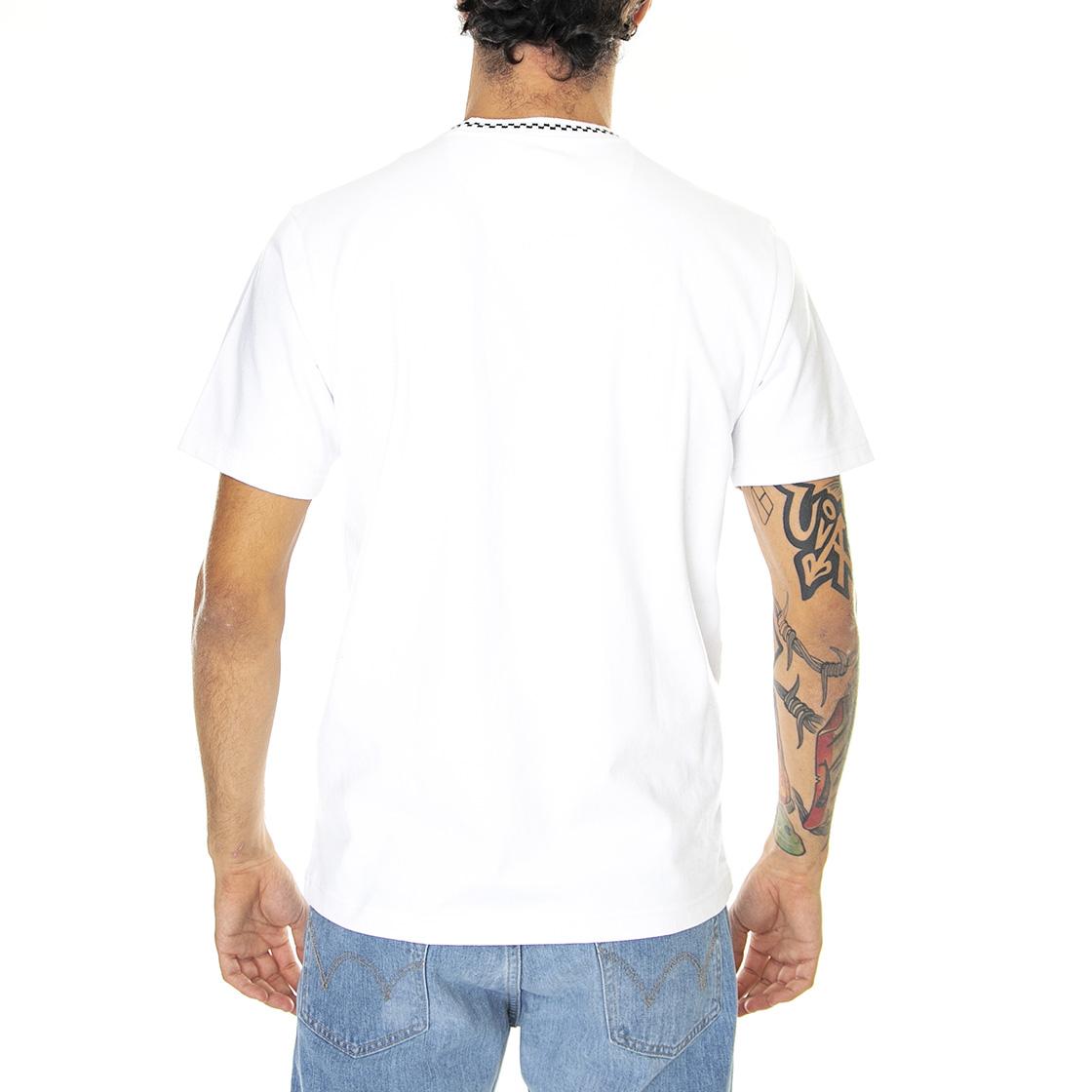 Vans Pride Knit Crew White - Maglietta Girocollo Uomo Bianca VN0A7SOJWHT1  VANS 