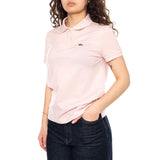 T-Shirt M/C Pink Polo Shirt - Polo Damen Rosa  Damen LACOSTE