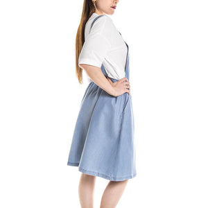INGER SHORT DRESS JEANS LIGHT BLUE 142820138-1001  MINIMUM 