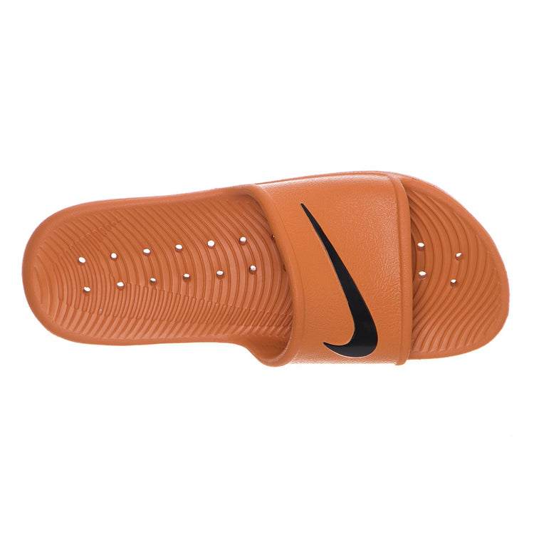 Kawa Shower Slide MIDNIGHT SOLAR ORANGE / BLACK 832528-800  NIKE 