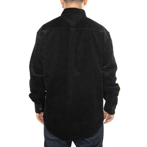 L/S Flint Shirt Black rinsed - Camicia Uomo Nera I029442.8902  CARHARTT WIP 
