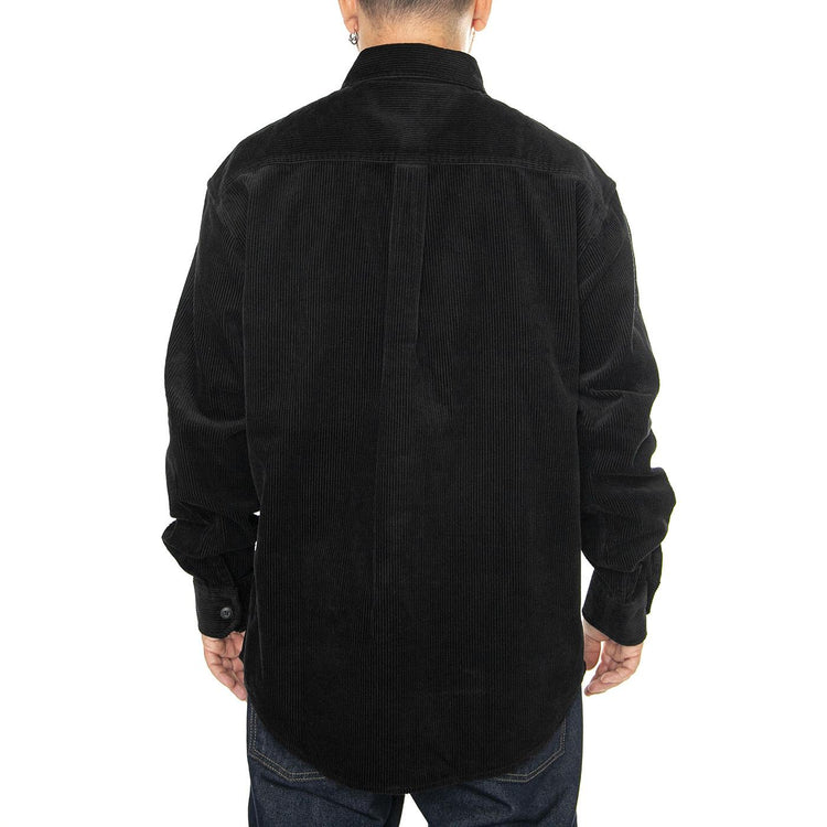L/S Flint Shirt Black rinsed - Camicia Uomo Nera I029442.8902  CARHARTT WIP 