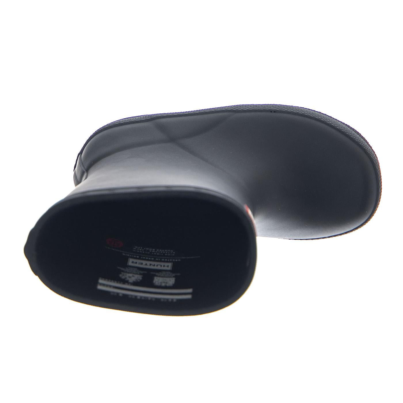 First Classic Boot Black - Stivaletti Bambini Neri HUKKFT5094RMA-BLK  HUNTER 