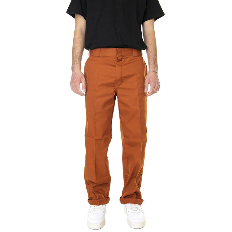 874 Work Pant Rec Gingerbread - Pantaloni Uomo Marroni DK0A4XK6IEX1  DICKIES 
