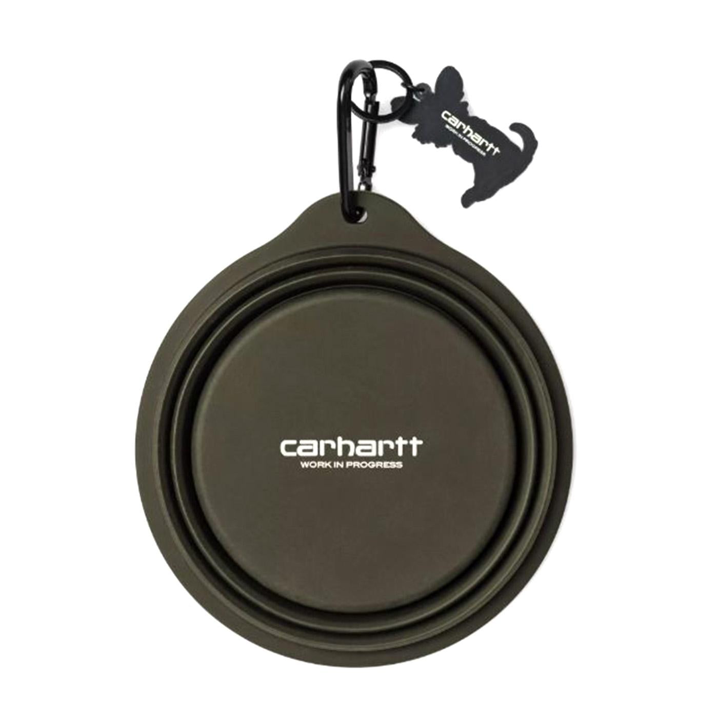 Wild Dog Foldable Bowl Olive / Wax - Ciotola per Cani in Silicone I035847.3DDXX . CARHARTT WIP 