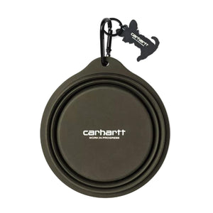 Wild Dog Foldable Bowl Olive / Wax - Ciotola per Cani in Silicone I035847.3DDXX . CARHARTT WIP 