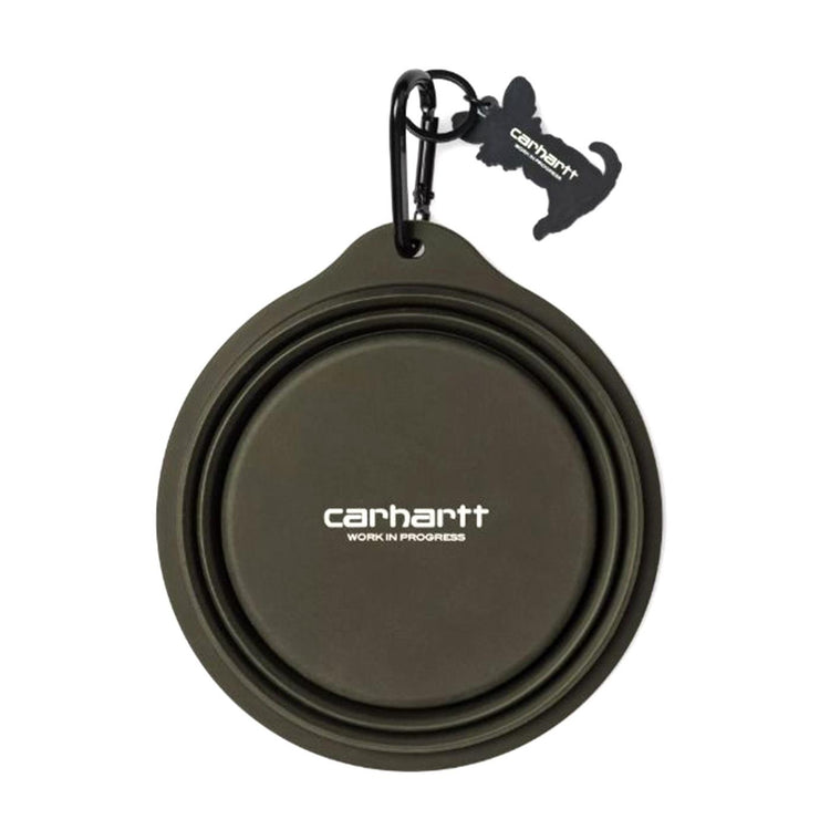 Wild Dog Foldable Bowl Olive / Wax - Ciotola per Cani in Silicone I035847.3DDXX . CARHARTT WIP 