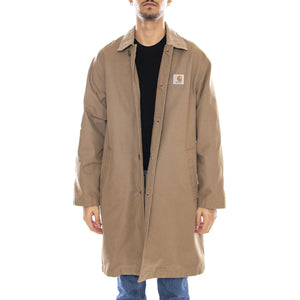 Webster Coat Leather / Leather - Giacca Uomo Marrone I035618.3AF02 . CARHARTT WIP 