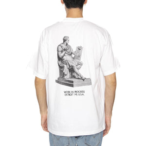 S/S Masterpiece T-Shirt White - Maglietta Girocollo Uomo Bianca I035196.02XX . CARHARTT WIP 