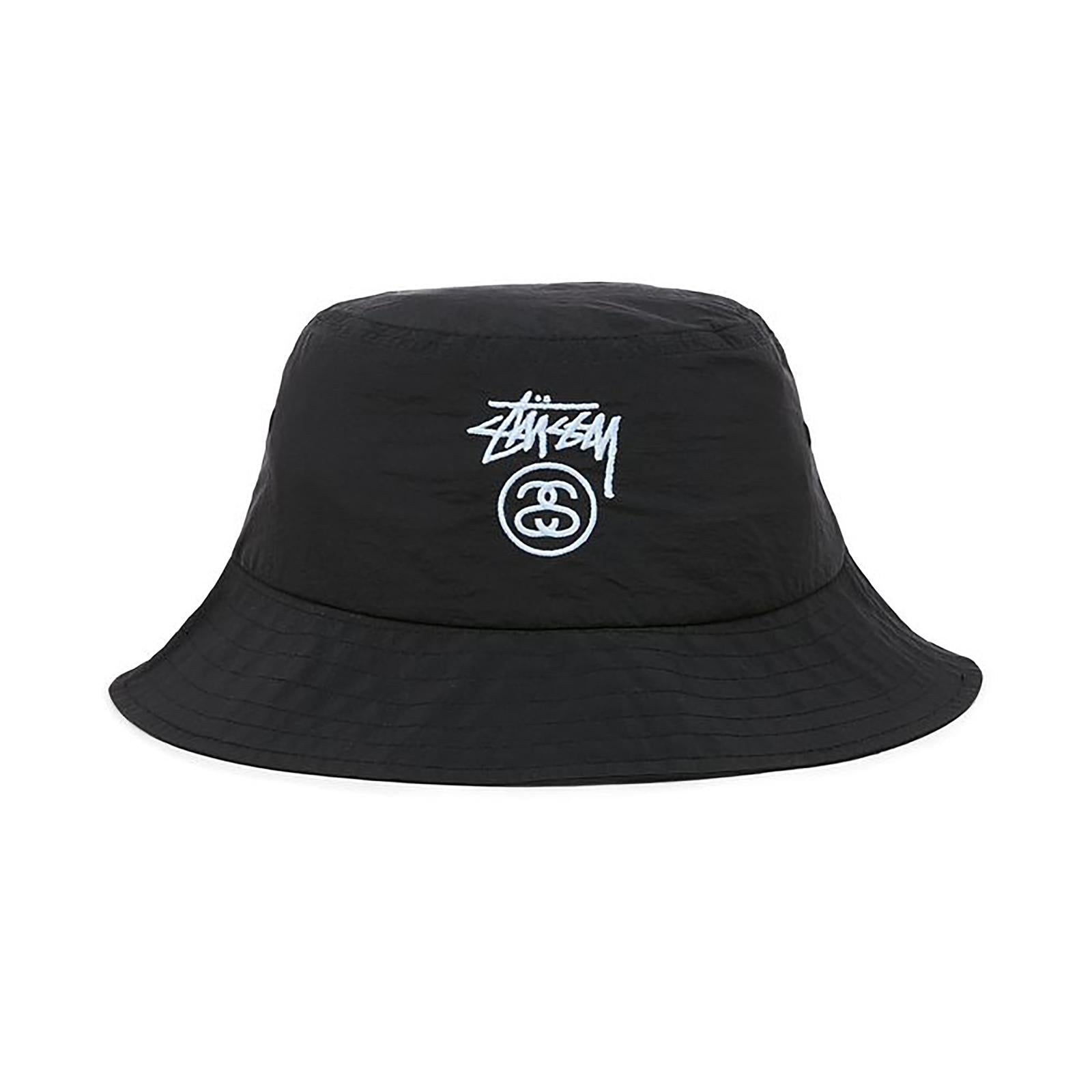 CRUSHABLE STOCK LOCK BUCKET BLACK 132879-BLAC . STUSSY 